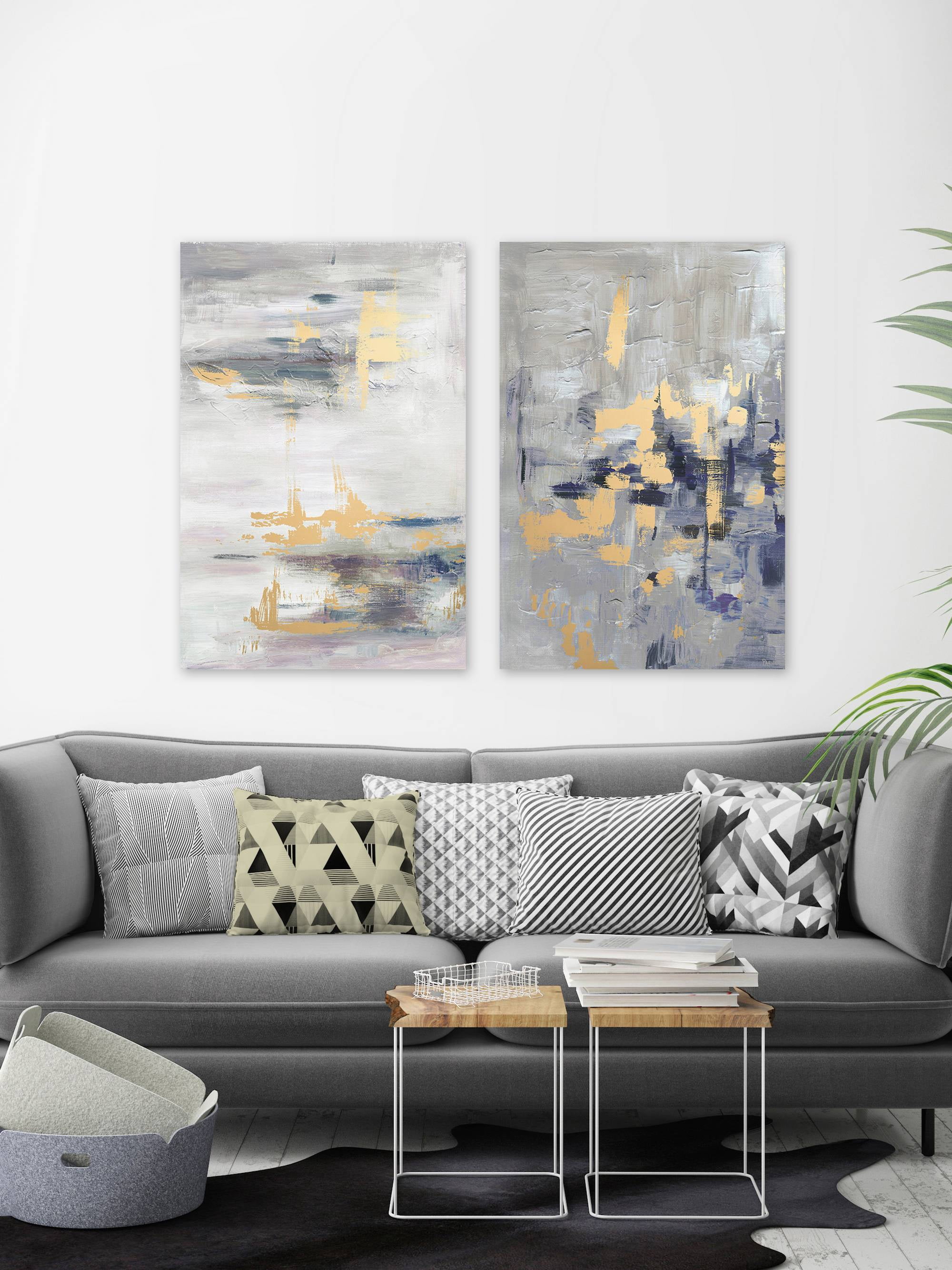 Fading Glow Diptych