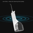 thumbnail image 2 of Portable Water Flosser Oral Irrigator USB Rechargeable Electric Water Flossing Device with 5 Cleaning Modes 4 Different Nozzles 330ML Water Tank for Teeth Cleaning IPX7 Waterproof, 2 of 8
