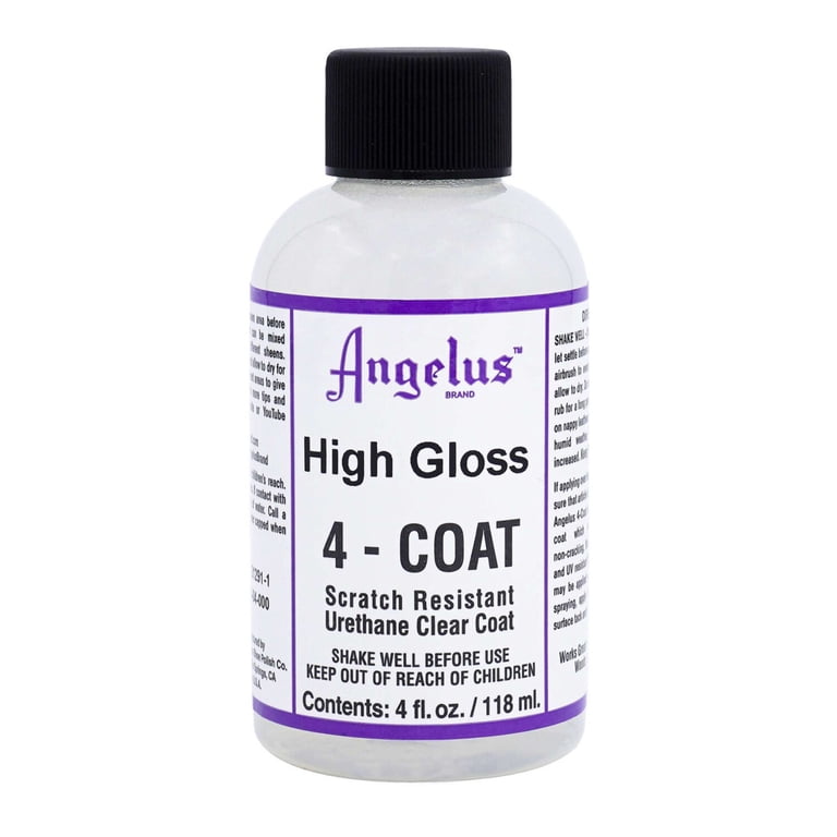 Angelus, High Gloss Clear Coat, AG904-04-000, 4 oz - Walmart.com
