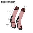 thumbnail image 2 of Rocae la Reliure d'Isaac pour Chaussettes de compression Décontractées Originales pour Femmes Hommes Bas de Couleur Contrastée, 2 of 6