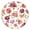 Spring F, variant on Round Elastic Tablecloth with Cute Apple Print - Waterproof, Windproof, Fitted Table Cover with Elastic Edge for Outdoor Picnic, Dining (Red/Green Cartoon Fruit Design, Wipeable & Scratch-Resistant)