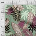 thumbnail image 2 of oneOone Cotton Cambric Dusty Teal Green Fabric Tropical Sewing Material Print Fabric By The Yard 42 Inch Wide, 2 of 6