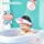 thumbnail image 5 of Visera de baño para niños, gorro de baño para bebés, gorro de ducha para niños de 0 a 9 años, gorros de baño con visera ajustable que protegen los ojos y las orejas de los niños TUNC Sencillez, 5 of 5