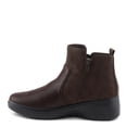 thumbnail image 4 of Flexus Women's YANCEY Wedge Booties with Embossed Pattern, Dual Zippers, and Comfortable Fit, 4 of 9