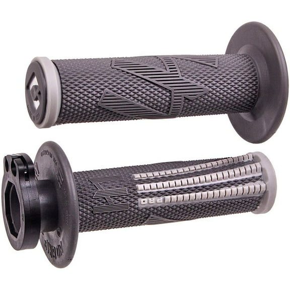 ODI Emig Pro V2 Graphite/Gray Lock-On Handlebar Grips (H36EPHG)