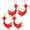 red, variant on 4 pcs Chinese Knots for Door and Car Handing Decorationblue
