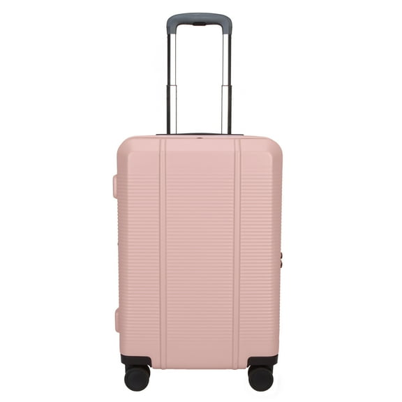btL 20-inch Carry-On Expandable Hardside Upright Luggage With 360-Spinner Wheels and Divider Pockets, Rose Smoke