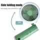 thumbnail image 3 of Ventilador portátil de mano Mini ventilador de bolsillo con humidificador luz nocturna recargable ventilador silencioso plegable para viajes oficina interior al aire libre, 3 of 9
