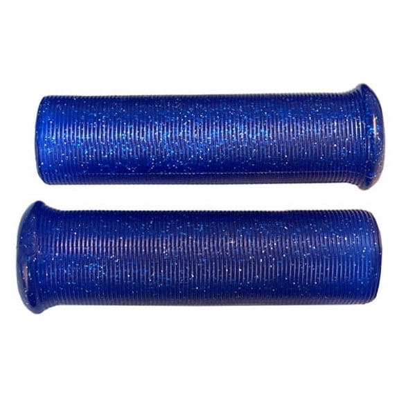 Emgo 42-21123 Grip Set Metalflake Blue