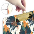 thumbnail image 3 of Acrylic Writing Board Silver12.5*9 Inch Clipboards Transparent Acrylic Material Suitable For Office Classroom Teachers Fashion Bloggers Stationery Enthusiasts Multicolor Mountain, 3 of 9