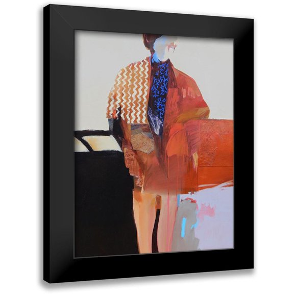 Foregard, Larry 12x14 Black Modern Framed Museum Art Print Titled - Timeless Moment I