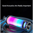 thumbnail image 3 of Bocina Inalámbrica Bluetooth con luces led 360 Color Blanco Genérica Bocina inalámbrica con Luces Led 360, 3 of 10