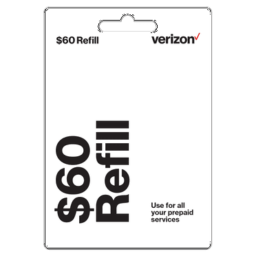 Verizon $60 V17 Airtime Card