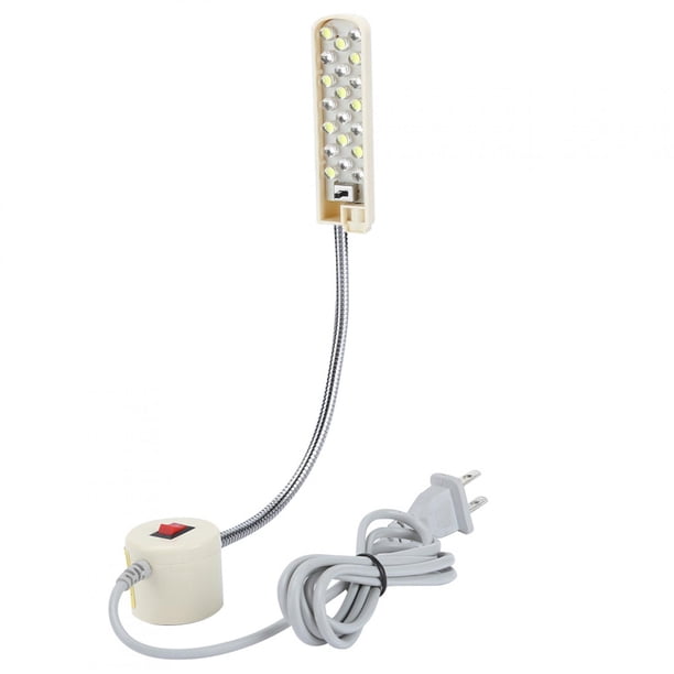 Luz para Máquina de Coser Lámpara de Voltaje Taladro Led Atenuación de Faros Cuello de Cisne Luz para Ropa 8209 250V 110V Accesorios ANGGREK Otros