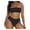 Black, variant on Aayomet Plus Size Bathing Suit For Women Swimsuit Control Tummy High Women's Swimwear Two Waisted Piece Bikini Swimwears,Green L