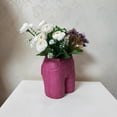 thumbnail image 2 of simhoa Jeans Shape Vase Statue Home Decor Decorative Butt Planter for Shelf Living Room pink, 2 of 8
