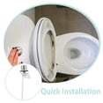 FOMIYES Side Mount Toilet Flush Handle with Smooth Plastic Design for ...