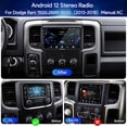 thumbnail image 5 of Binize Android 13 Double Din Car Stereo for Dodge Ram 1500 2500 3500 Radio 2013-2018, 9" in-Dash Navigation GPS Unit with Wireless CarPlay/Android Auto/AM/FM/Backup Camera/DSP/SWC/BT/WiFi/2+32GB, 5 of 9