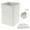 White, variant on FUYGRCJ 3L Laundry Detergent Container, Metal Laundry Powder Dispenser, Laundry Pods Canister and Dryer Sheet Holder, Bathroom Organizing and Storage with Scoop for Powder, Beads, and Pods