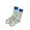 A-Blue69, variant on Yuanlong Womens Socks Striped Color Block Crew Socks Soft Knit Breathable Daily Casual All Season Stylish Socks