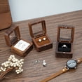 thumbnail image 4 of Joyero de Pendientes Qarigey Caja de Almacenamiento Mini de Madera, 4 of 6