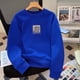 thumbnail image 2 of Sudaderas con capucha de manga larga informales, jerséis de algodón puro con estampado de dibujos animados, sudaderas de cuello redondo a la moda, Otoño e Invierno, 2 of 4