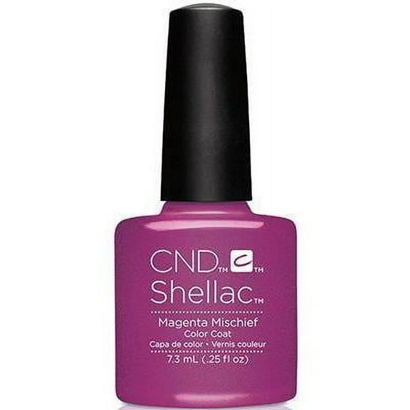 CND Shellac Gel Polish [ Magenta Mischief ] 0.25 oz * BEAUTY TALK LA *