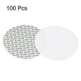 thumbnail image 3 of Unique Bargains 101mm PS Mousse Résistante Tamper Pression Sensible Joint Blanc Lot de 100, 3 of 6