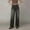 Gray, variant on Wide Leg Work Pants for Women High Waisted Contrast Stitching Trousers Relaxed Fit Flattering Comfortable for Office Casual Streetwear Pants