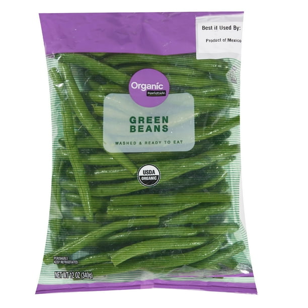 Marketside Organic Green Beans, 12 oz