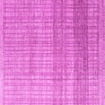 thumbnail image 1 of Ahgly Company Indoor Square Solid Pink Modern Area Rugs, 4' Square, 1 of 4