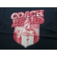 thumbnail image 2 of Ted Lasso Coach Beard on Shield Men's Black Graphic Tee-Large, 2 of 7