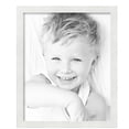 thumbnail image 2 of ArtToFrames 17" x 21" White Picture Frame, 17x21 inch White MDF Poster Frame (WOM-3966), 5 Pack, 2 of 8