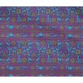 thumbnail image 4 of oneOone Cotton Flex Fabric Leaves & Floral Block Printed Craft Fabric BTY 40 Inch Wide, 4 of 4