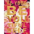 thumbnail image 3 of Peck, Gail 19x24 Black Modern Framed Museum Art Print Titled - Be You Tiful Floral, 3 of 5