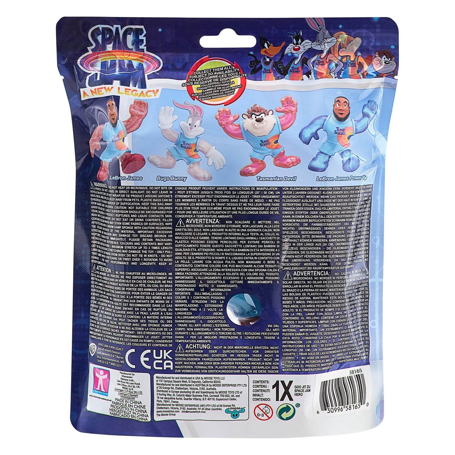 Space Jam 5” Stretchy Hero – LeBron