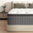 thumbnail image 6 of Abunitt 10 inch Twin Mattress, Gel Memory Foam Pocket Innerspring Hybrid Mattress In a Box Medium Firm, Adult, 6 of 7