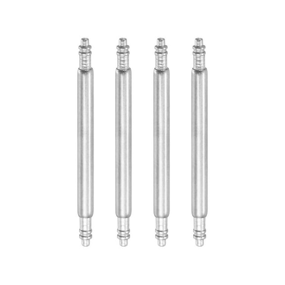4pcs 22mm Watch Spring Bar 1.8mm Thickness Band Pins Double Fringe Stainless Steel Replacement Pin for Watch Band Link