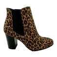 Women Fashion Ankle Boots, Leopard Print Ankle Boot Bootie, Everyday