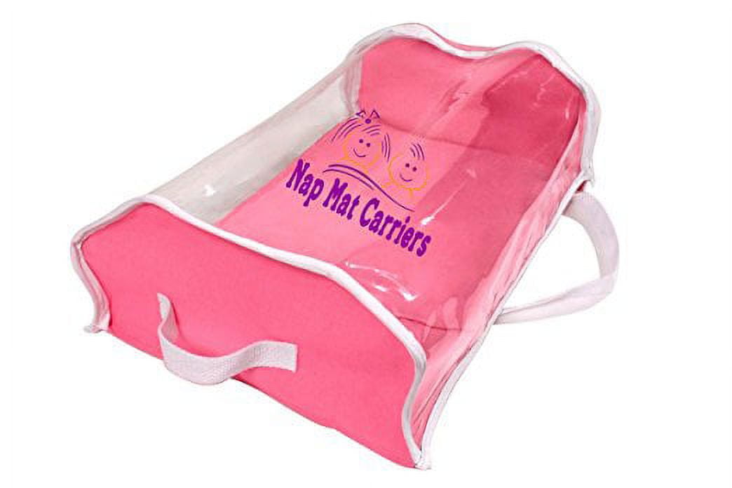 Nap Mat Carriers Nap Mat Bag Pink for Preschool and Daycare Nap Mats
