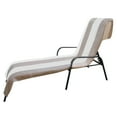 thumbnail image 2 of Cotton Cabana Stripe Standard Size Chaise Lounge Chair Cover, 2 of 10