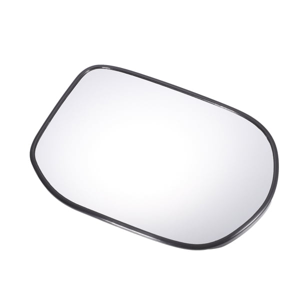 Reemplazo de vidrio del espejo retrovisor derecho 1 pieza, vidrio blanco no calefaccionado con respaldo, compatible con Honda Civic 06-11
