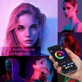 thumbnail image 3 of Kit de fotografía Andoer Studio Photography Kit de iluminación de caja de luz RGB Control de aplicación con caja de luz de 20 * 28 pulgadas * 2 / 50W 3200K-5500K Luz RGB * Soporte de luz 2 / 2M * 2 / Andoer-2 Kit de fotografía, 3 of 7