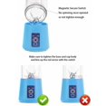 thumbnail image 4 of Portable Blender Smoothie Juicer Cup -13 oz Fruit Mixing Machine, 4 of 7
