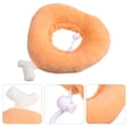 thumbnail image 6 of LEORX Cone Dog Collar Plush Orange Prevent Chewing For Pets 1Pcs, 6 of 8