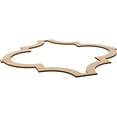 thumbnail image 6 of 33"W x 33"H x 3/8"T Extra Large Marrakesh Decorative Fretwork Wood Ceiling Panels, Red Oak, 6 of 10