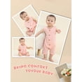 thumbnail image 5 of MICHLEY Cotton Baby Sleeveless Romper, Unisex Summer Jumpsuit Outfit for Infant Toddler Boys Girls, 0-24 Months, 5 of 9