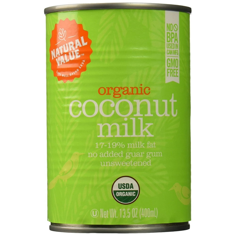 Natural Value Organic Coconut Milk, 13.05 Oz