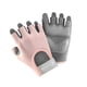 thumbnail image 1 of Guantes deportivos de medio dedo para ciclismo, transpirables, resistentes a los golpes y sin dedos. Rosa oscuro, 1 of 9