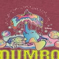 thumbnail image 3 of Disney - Dumbo - Psychedelic Dream Cloud - Women's Racerback Tank Top, 3 of 5